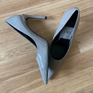 NWOT Zara Patent Leather Pointy Stiletto